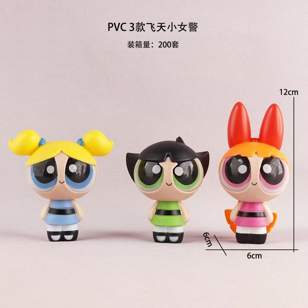 Model Kit Anime Girl - Ensemble de figurines en PVC des