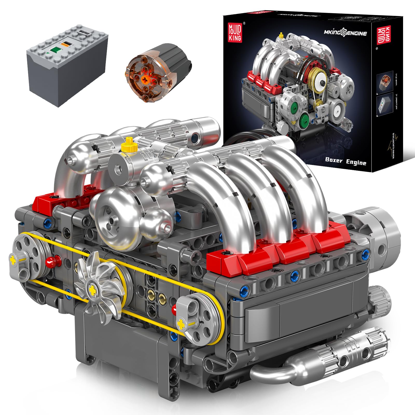 Model Kit Engine - Mould King 10193 609 pièces Kit