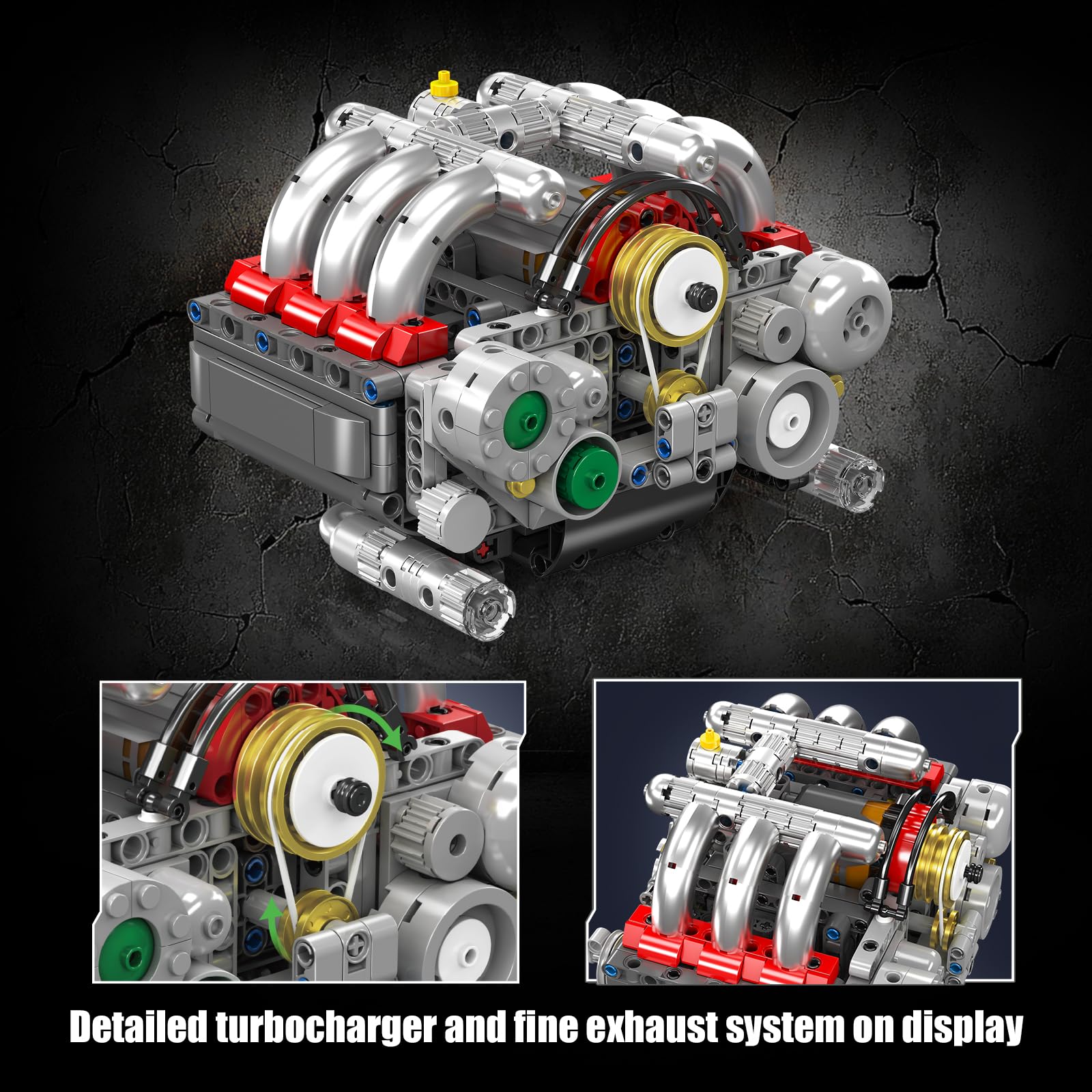 Mould King 10193 609 pièces Ki - Model Kit Engine avis et prix
